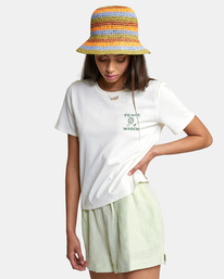 4 Peace March - Short Sleeve T-Shirt for Women  C3SSRPRVP2 RVCA