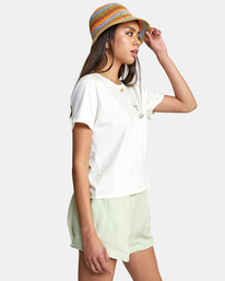 5 Peace March - Short Sleeve T-Shirt for Women  C3SSRPRVP2 RVCA