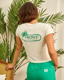 2 Camille Rowe Magazine - Short Sleeve T-Shirt for Women  C3SSRVRVP2 RVCA