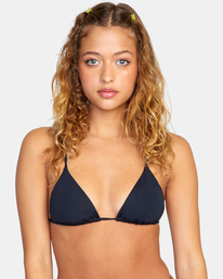 5 Solid - Top de bikini triangular para Mujer  C3STRWRVP2 RVCA