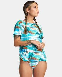 5 Recess - Short Sleeve T-Shirt for Women Blue C3TPRJRVP2 RVCA