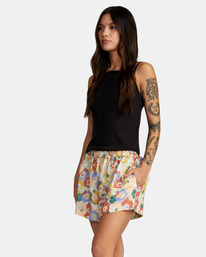 4 Linen Sawyer - Short para Mujer Gris C3WKRFRVP2 RVCA
