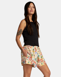 7 Linen Sawyer - Short para Mujer Gris C3WKRFRVP2 RVCA