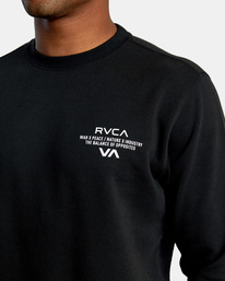 2 Hang Up Sport - Sweatshirt for Men Black C4CRWBRVP2 RVCA