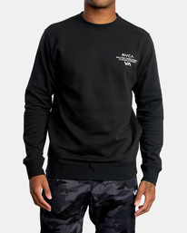 0 Hang Up Sport - Sweatshirt for Men Black C4CRWBRVP2 RVCA