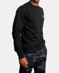 4 Hang Up Sport - Sweatshirt for Men Black C4CRWBRVP2 RVCA