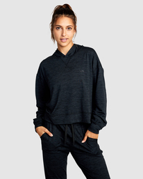 0 C-able Crop - Hoodie for Women  C4HORARVP2 RVCA