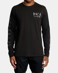 1 Ben Horton Sport - Long Sleeve T-Shirt for Men  C4LSMFRVP2 RVCA