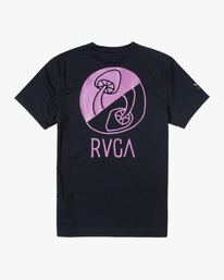 1 RVCA Surf - Short Sleeve Surf Tee UPF 40 for Men  C4MYRERVP2 RVCA
