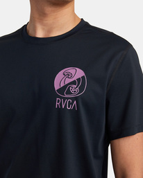 7 RVCA Surf - Short Sleeve Surf Tee UPF 40 for Men  C4MYRERVP2 RVCA