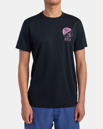 2 RVCA Surf - Short Sleeve Surf Tee UPF 40 for Men  C4MYRERVP2 RVCA