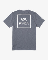1 RVCA Surf - Short Sleeve T-Shirt UPF20 for Men Grey C4MYRFRVP2 RVCA