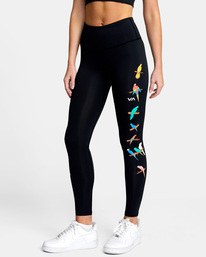 4 Luke Pelletier X Kristen Liu Wong - Leggins para Mujer  C4PTWBRVP2 RVCA