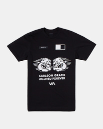 0 Carlson Gracie Forever - Camiseta de manga corta para Hombre  C4SSGARVMU RVCA