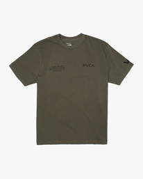 0 Big Pin Hex - Short Sleeve T-Shirt for Men Green C4SSMERVP2 RVCA