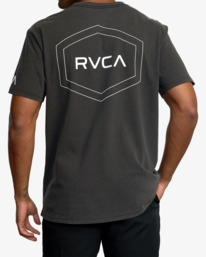 3 Big Pin Hex - T-Shirt für Männer  C4SSMERVP2 RVCA