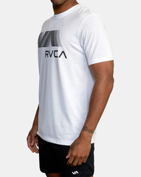 5 VA RVCA Blur - Short Sleeve T-Shirt for Men White C4SSMVRVP2 RVCA