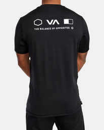 3 Sport Vent Deadlift - Short Sleeve T-Shirt for Men  C4SSRVRVP2 RVCA