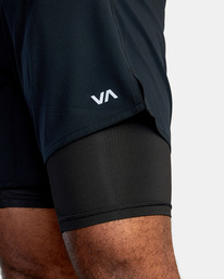 9 Yogger Train 2 In 1 - Pantaloncini e bermuda da Uomo  C4WKMARVP2 RVCA