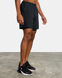 6 Yogger Train 2 In 1 - Pantaloncini e bermuda da Uomo  C4WKMARVP2 RVCA