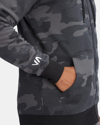 5 Swift Patch - Zip-Up Hoodie for Men  C4ZHMARVP2 RVCA