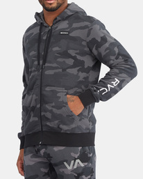 3 Swift Patch - Zip-Up Hoodie for Men  C4ZHMARVP2 RVCA