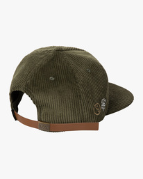 1 Gained - Strapback Cap for Men Green C5CPRERVP2 RVCA