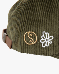 7 Gained - Strapback Cap for Men Green C5CPRERVP2 RVCA
