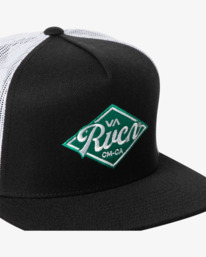 2 Prime - Trucker Cap for Men Black C5CPRJRVP2 RVCA