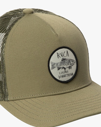 4 Ben Horton ANP - Gorra Trucker para Hombre Verde C5CPRORVP2 RVCA