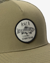3 Ben Horton ANP - Gorra Trucker para Hombre Verde C5CPRORVP2 RVCA