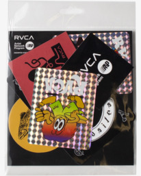 0 ANP - Sticker Pack unisex Grey C5ESRARVP2 RVCA