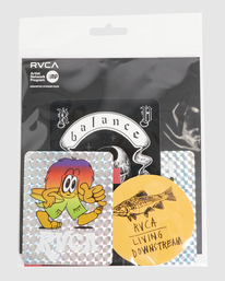 3 ANP - Sticker Pack unisex Grey C5ESRARVP2 RVCA
