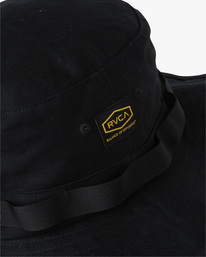 4 Recession Day Shift - Sun Hat for Men Black C5HTRFRVP2 RVCA