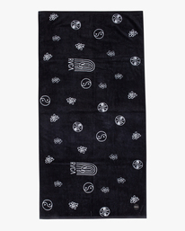 0 Barnes - Serviette unisexe Noir C5TORCRVP2 RVCA