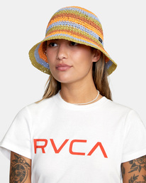 0 Right On - Gorro de pescador para Mujer Gris C9HTRCRVP2 RVCA