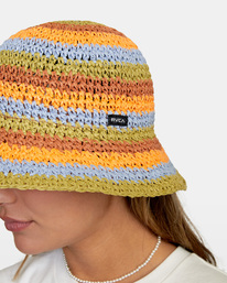 1 Right On - Gorro de pescador para Mujer Gris C9HTRCRVP2 RVCA