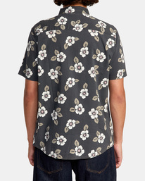 2 Botanical - Short Sleeve Shirt for Men Black D1SHRDRVS2 RVCA