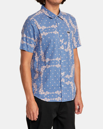 5 Loom - Short Sleeve Shirt for Men Blue D1SHRJRVS2 RVCA