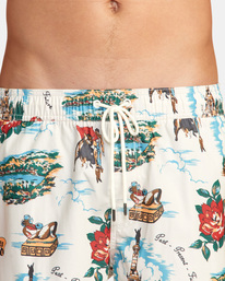 3 Boardshort para Para Hombre Joven Blanco D1VORDRVS2 RVCA