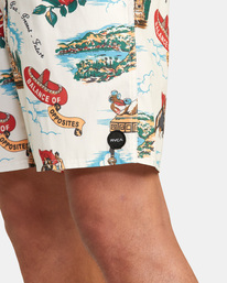 8 Boardshort para Para Hombre Joven Blanco D1VORDRVS2 RVCA