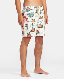 6 Boardshort para Para Hombre Joven Blanco D1VORDRVS2 RVCA