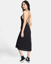1 Phoebe - Robe courte pour Femme Noir D3DRRMRVS2 RVCA