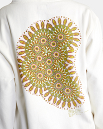 2 Serotonin - Sweat à capuche oversize pour Femme  D3HORBRVS2 RVCA