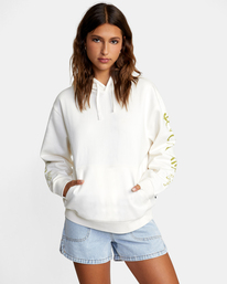 0 Serotonin - Sweat à capuche oversize pour Femme  D3HORBRVS2 RVCA