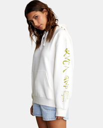 4 Serotonin - Sweat à capuche oversize pour Femme  D3HORBRVS2 RVCA