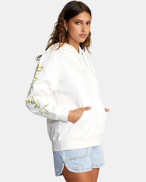 5 Serotonin - Sweat à capuche oversize pour Femme  D3HORBRVS2 RVCA
