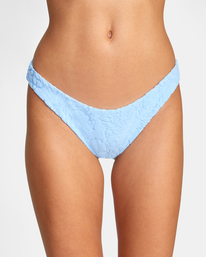 6 Wild Fleur - Medium Bikini Bottoms for Women Blue D3SBSBRVS2 RVCA