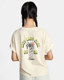 1 Lazy Club - T-Shirt für Frauen  D3SSRERVS2 RVCA
