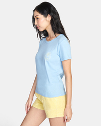 4 Palm Seal - T-shirt pour Femme Bleu D3SSRIRVS2 RVCA